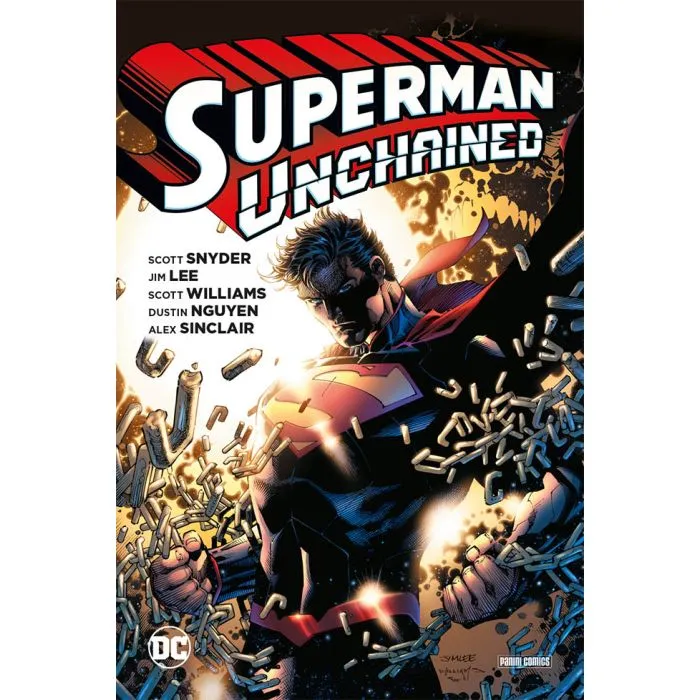Copertina "Superman Unchained" - Edizione Panini Comics