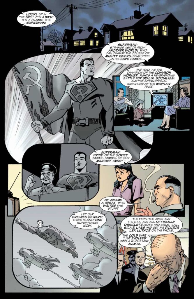 "Superman: Red Son": lo sconforto degli USA nei confronti dell'Azzurrone.