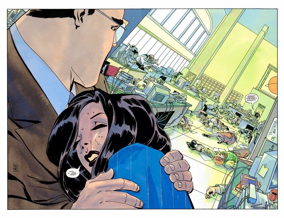Clark Kent e Lois Lane in "Superman: Stagioni".