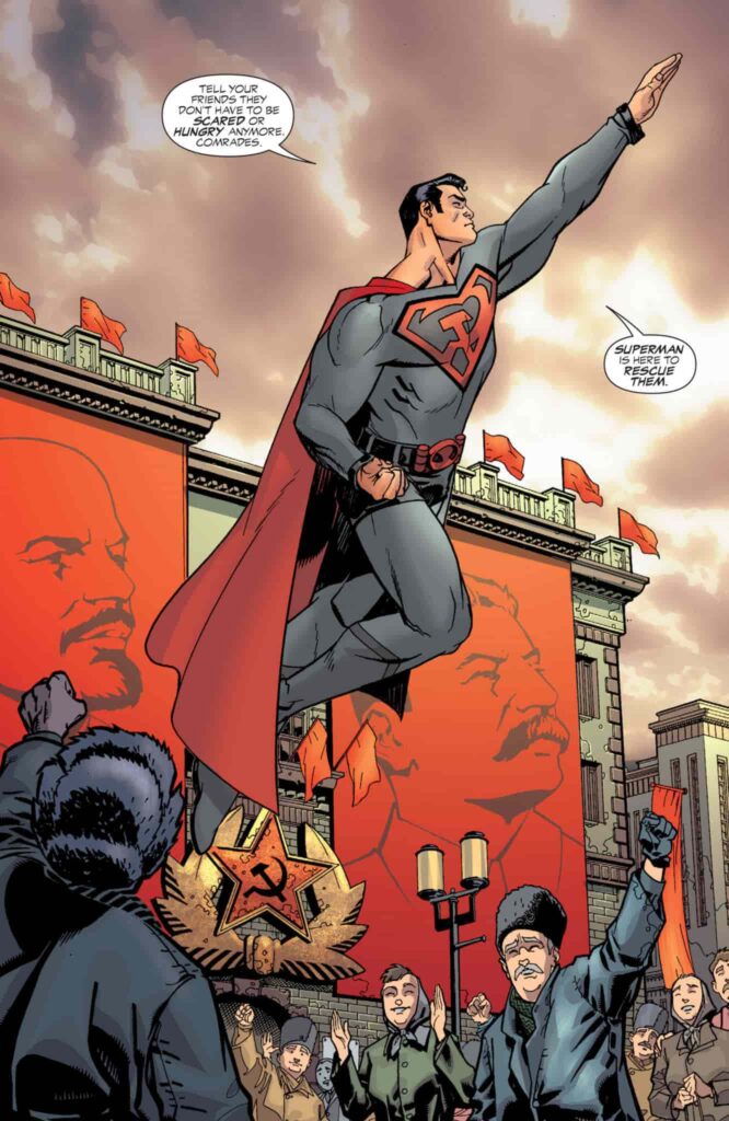 "Superman: Red Son": l'Uomo d'Acciaio eroe dell'Unione Sovietica.
